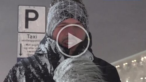 NRK Troms og Finnmark Kraftig vind i Nord-Norge flere veier stengt. Quelle