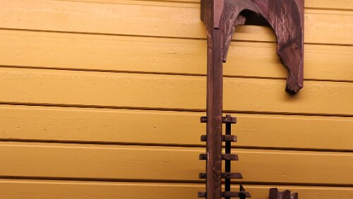 Longyearbyen An der Postfiliale.