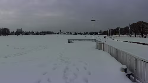 Sunne – Östersund Der See kann nicht betreten werden. Panorama .