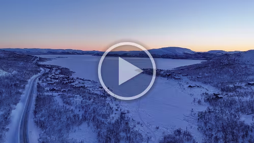 Jokkmokk – Nordkjosbotn Am Rand von Kilpisjärvi.