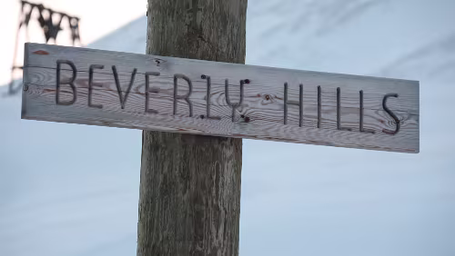 Longyearbyen „Beverly Hills“ in der Ortslage „Gruvedalen“.