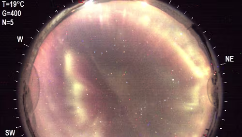 Color All Sky Cam in Longyearbyen (UNIS)