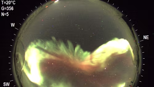 Color All Sky Cam in Longyearbyen (UNIS)