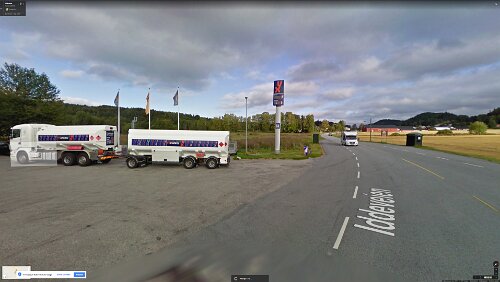 Toril Brekke Bensinstasjon (mot Tistedal), Google: Link