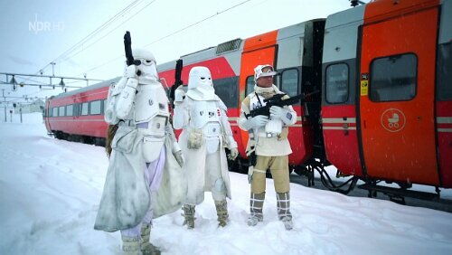 NDR | Vom Fjell zu den Fjorden - Mit dem Zug durch Norwegens Winter Finse stasjon