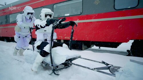 NDR | Vom Fjell zu den Fjorden - Mit dem Zug durch Norwegens Winter Finse stasjon
