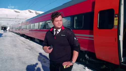 NDR | Vom Fjell zu den Fjorden - Mit dem Zug durch Norwegens Winter Finse stasjon