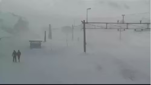 Finse stasjon Schneegestöber