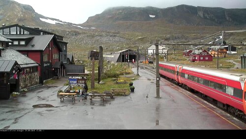 Finse stasjon Schmuddelwetter
