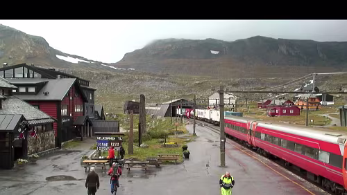 Finse stasjon Schmuddelwetter