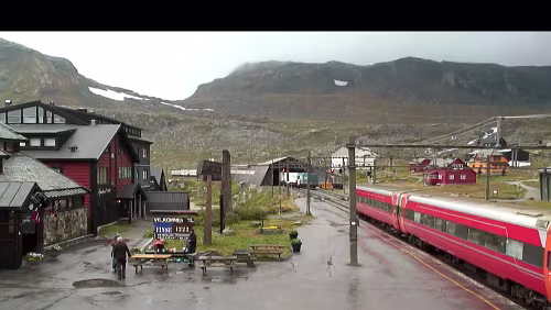 Finse stasjon Schmuddelwetter