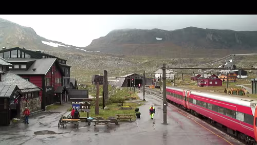 Finse stasjon Schmuddelwetter