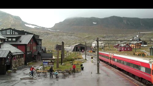 Finse stasjon Schmuddelwetter