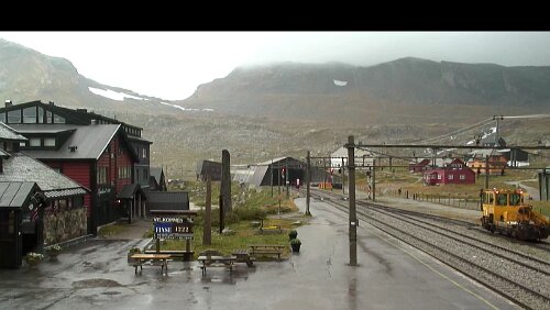 Finse stasjon Schmuddelwetter