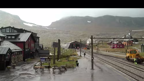 Finse stasjon Schmuddelwetter