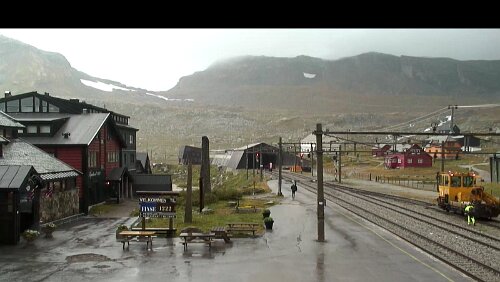 Finse stasjon Schmuddelwetter