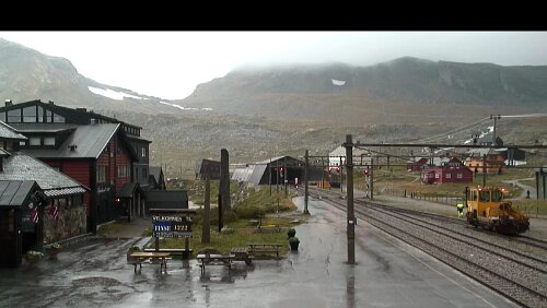 Finse stasjon Schmuddelwetter