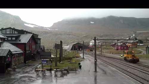 Finse stasjon Schmuddelwetter