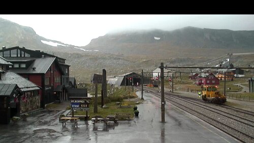 Finse stasjon Schmuddelwetter