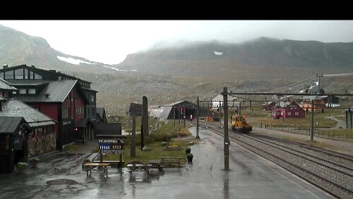 Finse stasjon Schmuddelwetter