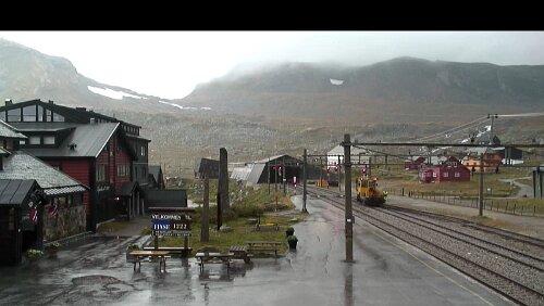 Finse stasjon Schmuddelwetter