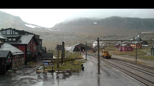 Finse stasjon Schmuddelwetter