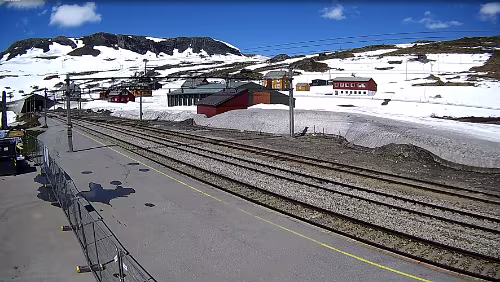 Finse An einem normalen Samstag Nachmittag, bei so schönem Wetter, wäre hier richtig was los. Aber nun ist alles still.