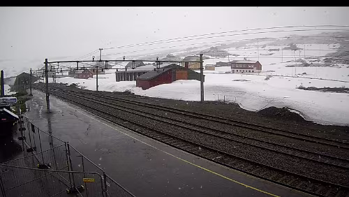 Finse 07.07.2020, es schneit. <g>