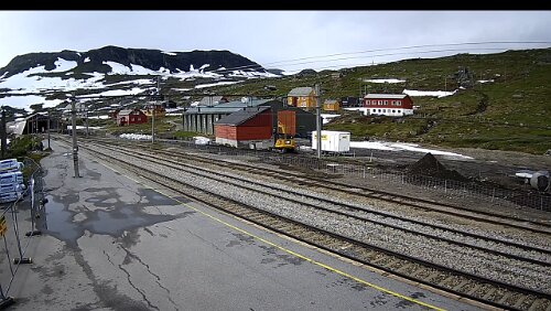 Finse Tja, der Schnee nimmt rapide ab