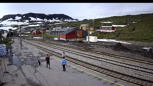 Finse Tja, der Schnee nimmt rapide ab