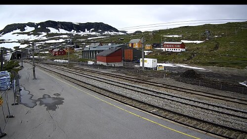 Finse Tja, der Schnee nimmt rapide ab