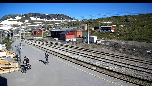 Finse Tja, der Schnee nimmt rapide ab