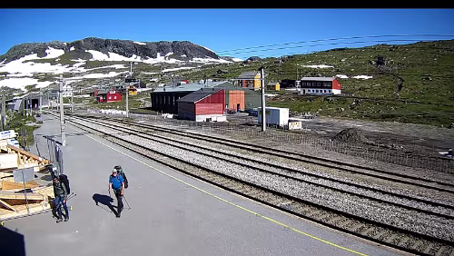 Finse Tja, der Schnee nimmt rapide ab