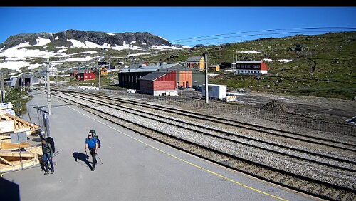 Finse Tja, der Schnee nimmt rapide ab