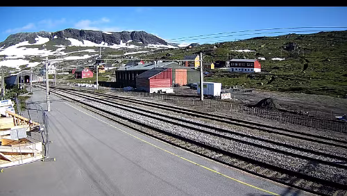 Finse Tja, der Schnee nimmt rapide ab