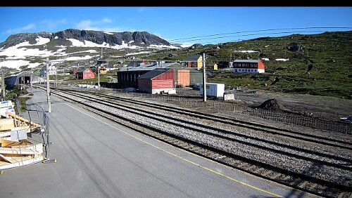 Finse Tja, der Schnee nimmt rapide ab