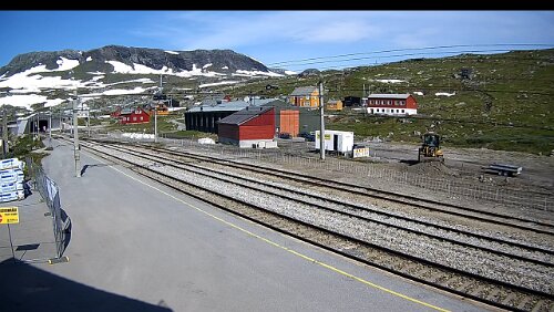 Finse Tja, der Schnee nimmt rapide ab