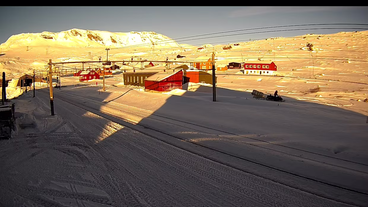 November Bilder von der WebCam Finse stasjon .