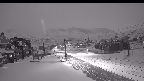 Finse Sehr dürftig, der Schnee.