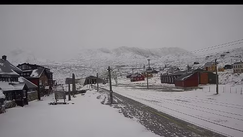 Finse Immer noch vergleichsweise wenig Schnee.