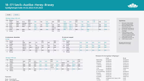18-171 Søvik-Austbø-Herøy-Brasøy 01.02.2022-31.01.2023 18-171 Søvik-Austbø-Herøy-Brasøy 01.02.2022-31.01.2023