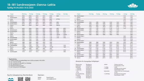 18-181 Sandnessjøen-Dønna-Løkta 18-181 Sandnessjøen-Dønna-Løkta