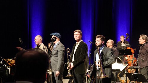24.02.2023 – Hr-Bigband | Spotlight Jazz | The Art of Trombone Günter Bollmann, Felix Fromm, Christian Jaksjø und Robert Hedemann | Posaune