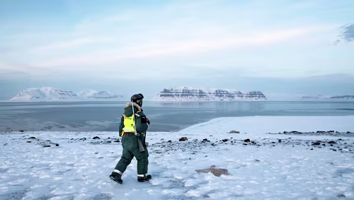 Hurtigruten Svalbard Elveneset Snowmobile Safari