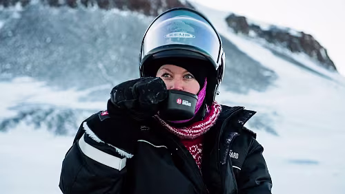 Hurtigruten Svalbard Elveneset Snowmobile Safari