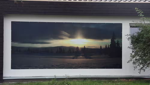 Hauswand Ich habe mich also für die linke Hauswand entschieden. Das Originalbild ist das hier .